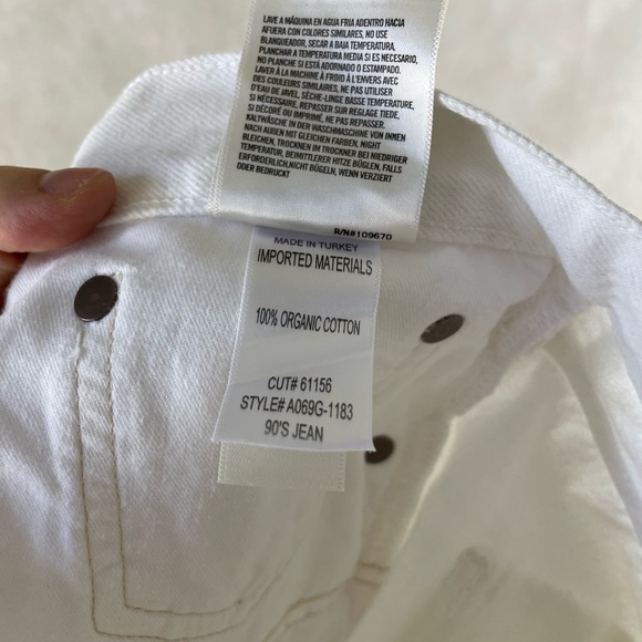 NWT AGOLDE 90’s Jean Mid Length Loose Fit Size 28 - Picture 12 of 15